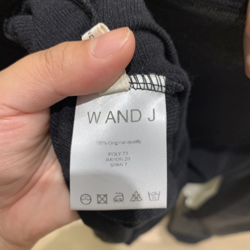 W AND J東大門直郵女裝新款真品熱賣休閑人氣時尚長袖T恤W AND J長袖T恤