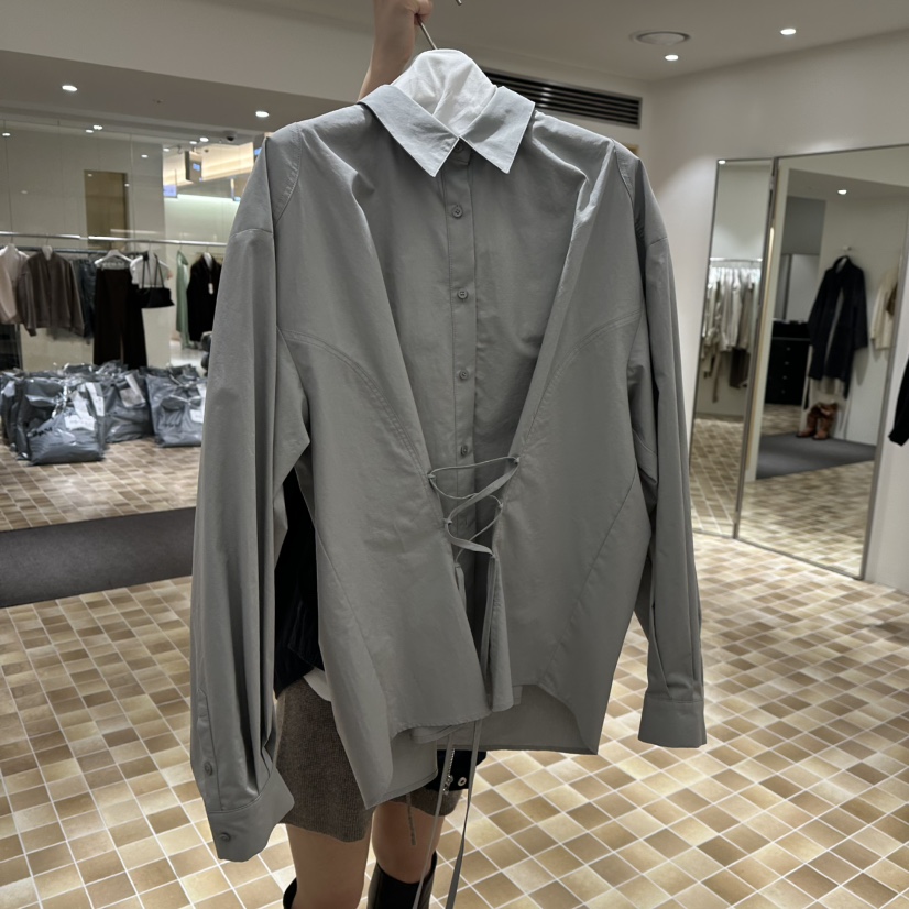 MYNAMEIS/AIME HOPE MAKE韓國代購女裝新品時尚襯衫蕾絲衫MYNAMEIS/AIME HOPE MAKE襯衫/蕾絲衫圖色2