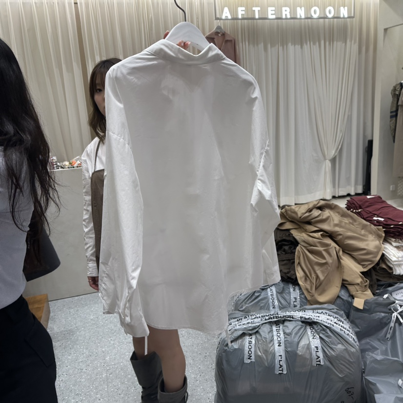 AFTERNOON東大門直郵女士新款推薦熱賣真品時尚襯衫蕾絲衫AFTERNOON襯衫/蕾絲衫