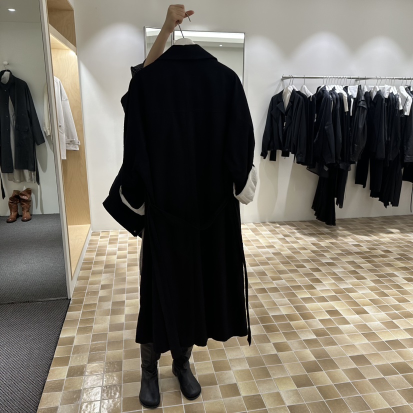 MYNAMEIS/AIME HOPE MAKE東大門代購女裝新品休閑長款風衣MYNAMEIS/AIME HOPE MAKE長款風衣