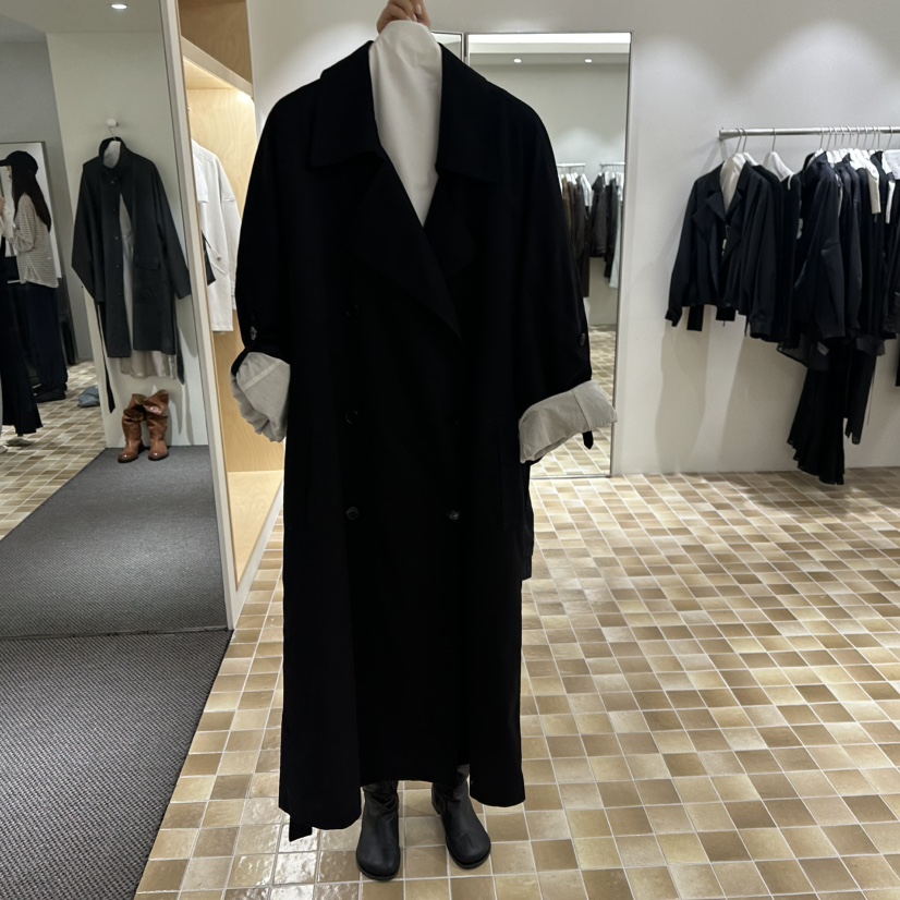 MYNAMEIS/AIME HOPE MAKE東大門代購女裝新品休閑長款風衣MYNAMEIS/AIME HOPE MAKE長款風衣圖色2
