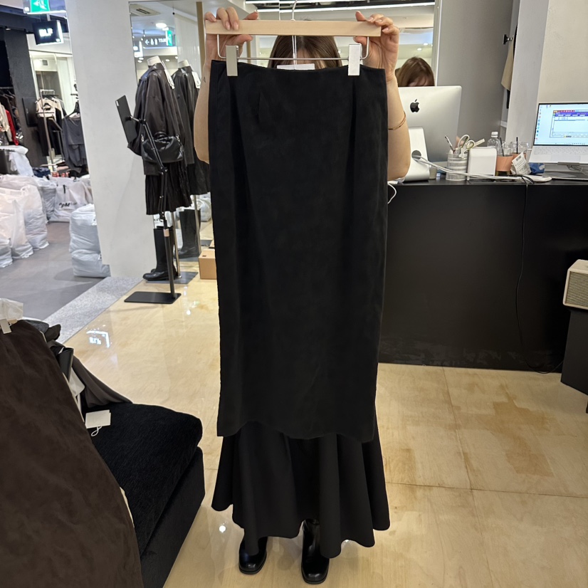 KOIVUE韓國直郵女裝新品推薦熱賣真品人氣時尚休閑長裙KOIVUE長裙圖色3黑色