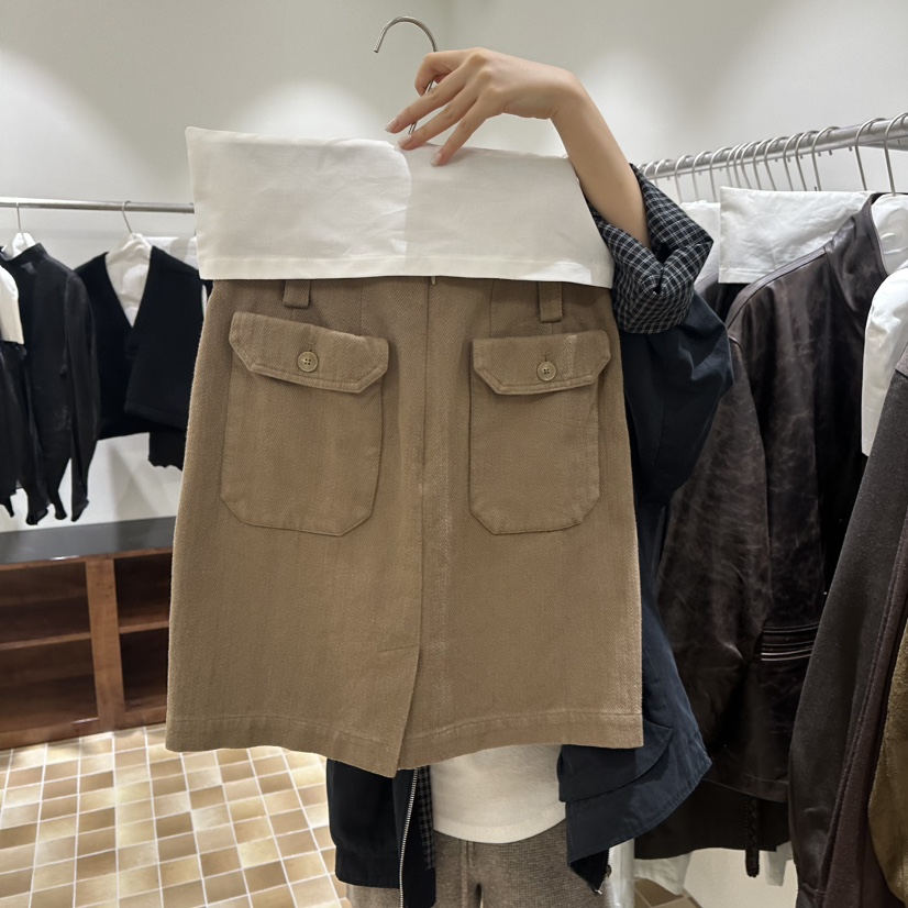 MYNAMEIS/AIME HOPE MAKE東大門直郵女士新品休閑半身裙中短裙MYNAMEIS/AIME HOPE MAKE半身裙/中短裙