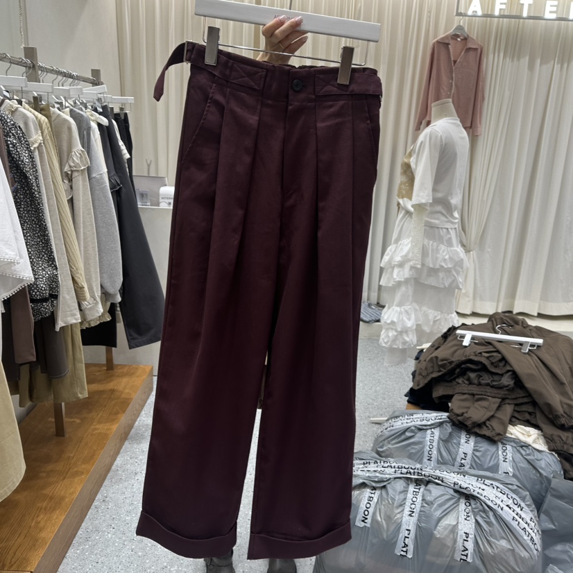 AFTERNOON東大門實拍女士新品時尚熱賣人氣真品推薦休閑褲AFTERNOON休閑褲圖色2