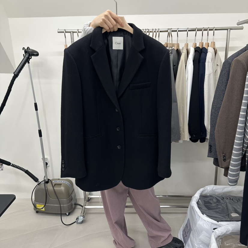 OREE東大門直郵女士新品推薦休閑時尚真品人氣熱賣西裝西服Oree西裝/西服圖色3黑色