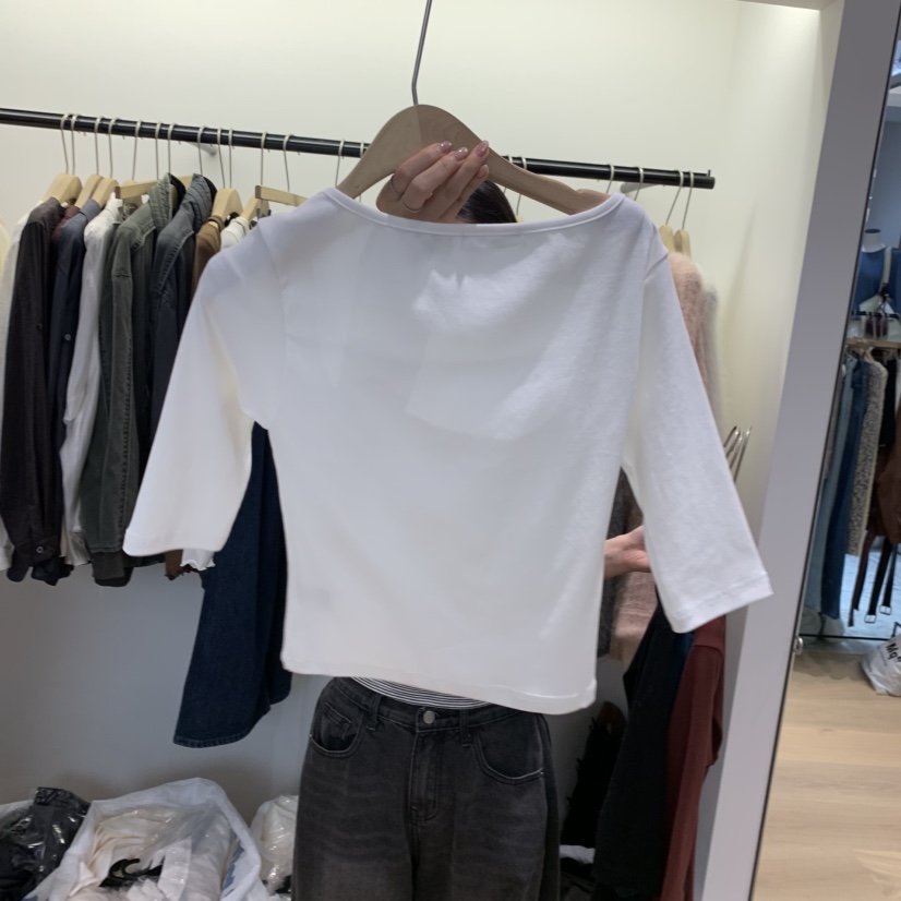W AND J東大門直郵女裝新品推薦真品熱賣人氣時尚休閑T恤W AND JT恤