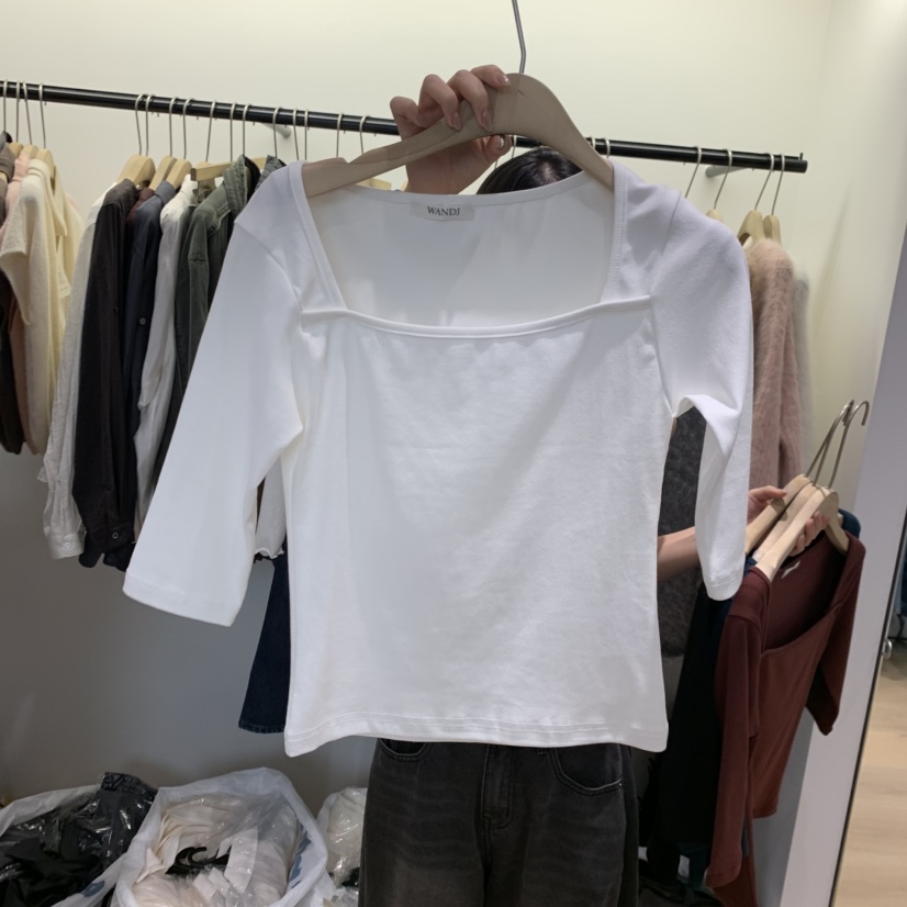 W AND J東大門直郵女裝新品推薦真品熱賣人氣時尚休閑T恤W AND JT恤圖色1