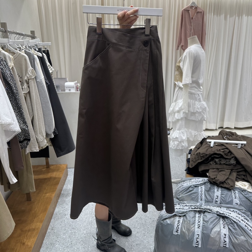 AFTERNOON東大門直郵女士新品時尚推薦真品休閑人氣熱賣長裙AFTERNOON長裙圖色1