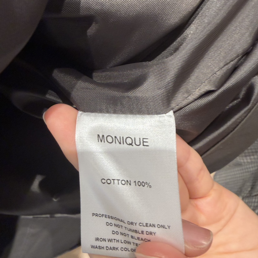 MONIQUE韓國代購女士新款推薦熱賣時尚真品人氣夾克口袋高領MONIQUE夾克