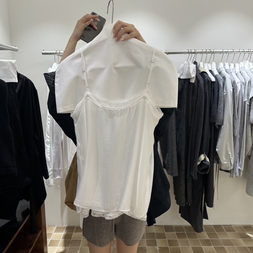 MYNAMEIS/AIME HOPE MAKE東大門直郵女裝新品真品套裝雙層無袖MYNAMEIS/AIME HOPE MAKE套裝