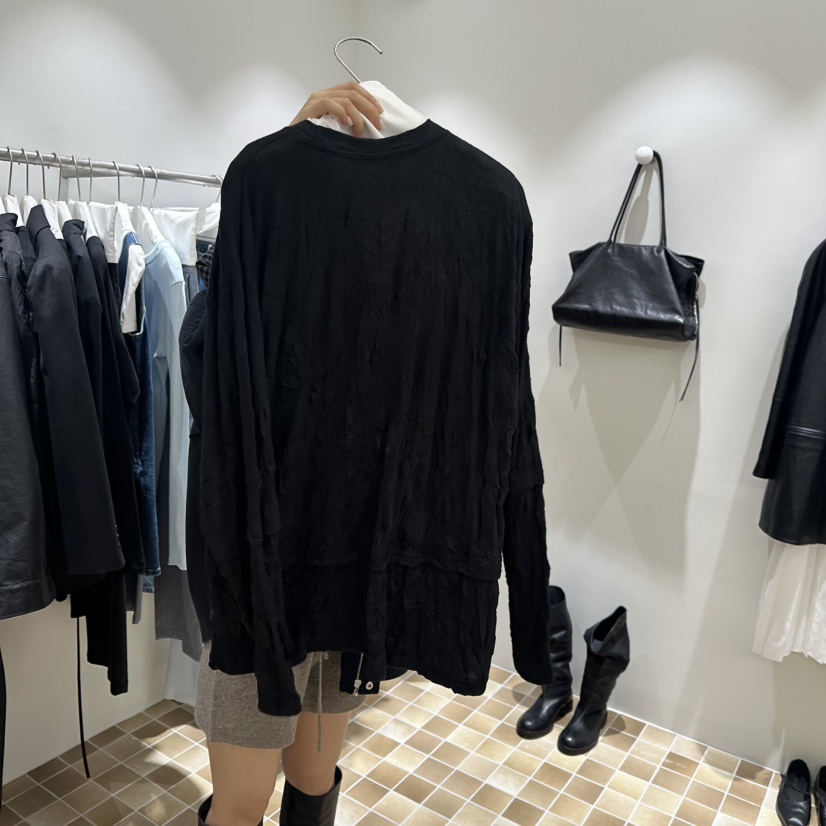 MYNAMEIS/AIME HOPE MAKE韓國代購女裝新款時尚長袖T恤MYNAMEIS/AIME HOPE MAKE長袖T恤
