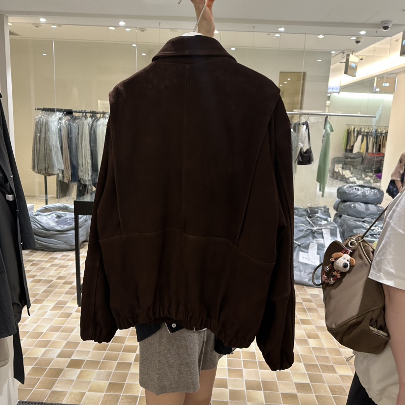 MYNAMEIS/AIME HOPE MAKE韓國代購女士新品休閑夾克絨面革MYNAMEIS/AIME HOPE MAKE夾克