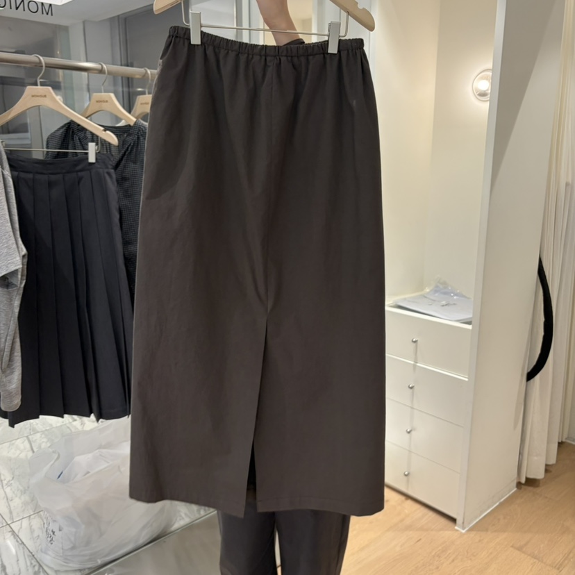 MONIQUE韓國代購女裝新品熱賣時尚推薦真品半身裙中短裙棉MONIQUE半身裙/中短裙