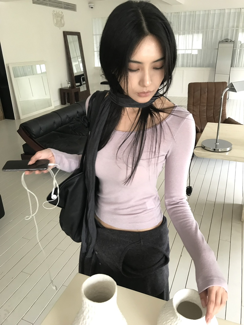 OVERK東大門直郵女士新款時尚人氣推薦休閑真品熱賣長袖T恤OVERK長袖T恤
