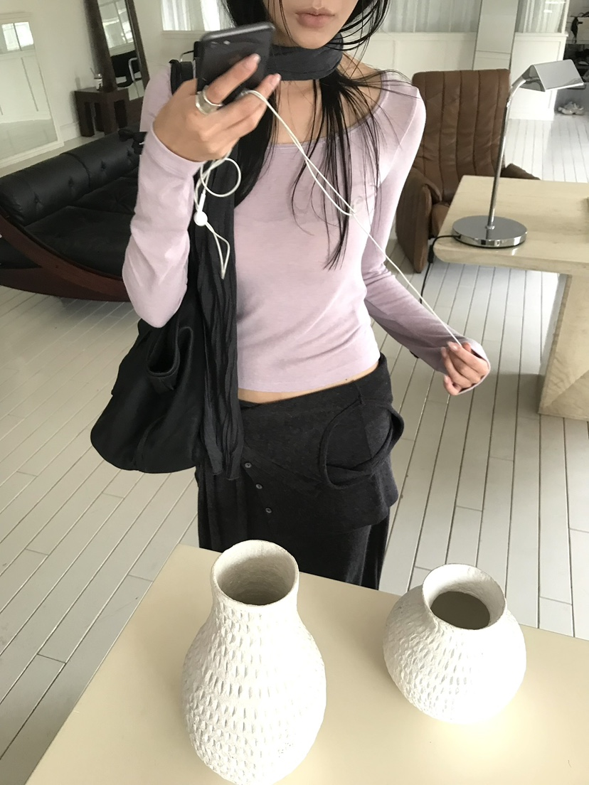 OVERK東大門直郵女士新款時尚人氣推薦休閑真品熱賣長袖T恤OVERK長袖T恤
