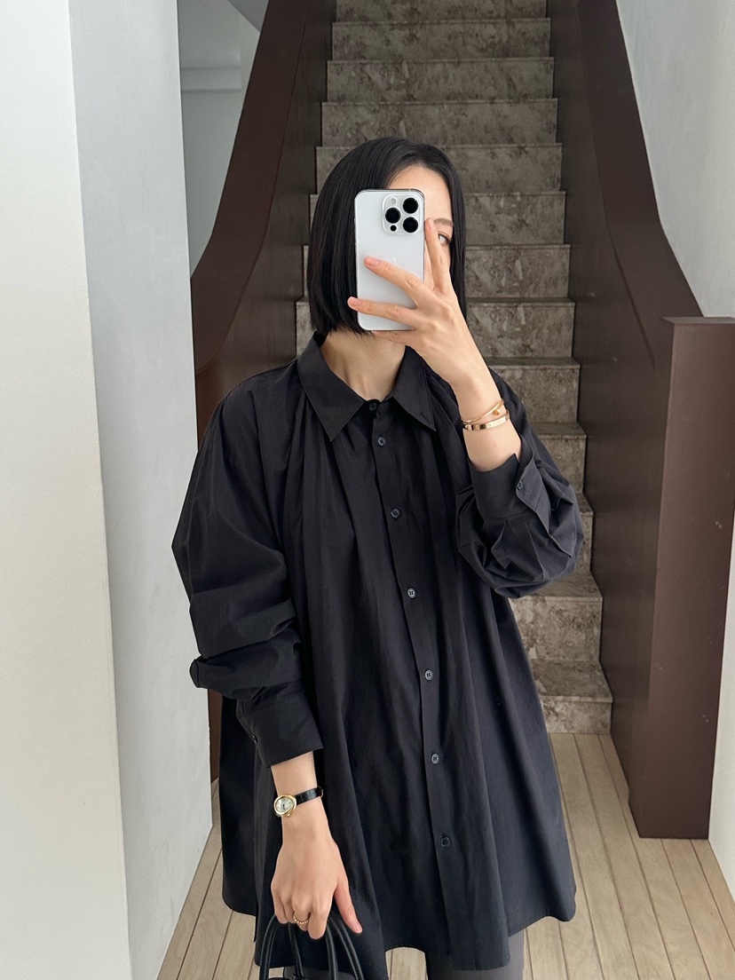 LE VASE東大門代購女裝新品人氣真品熱賣時尚襯衫蕾絲衫LE VASE襯衫/蕾絲衫圖色2