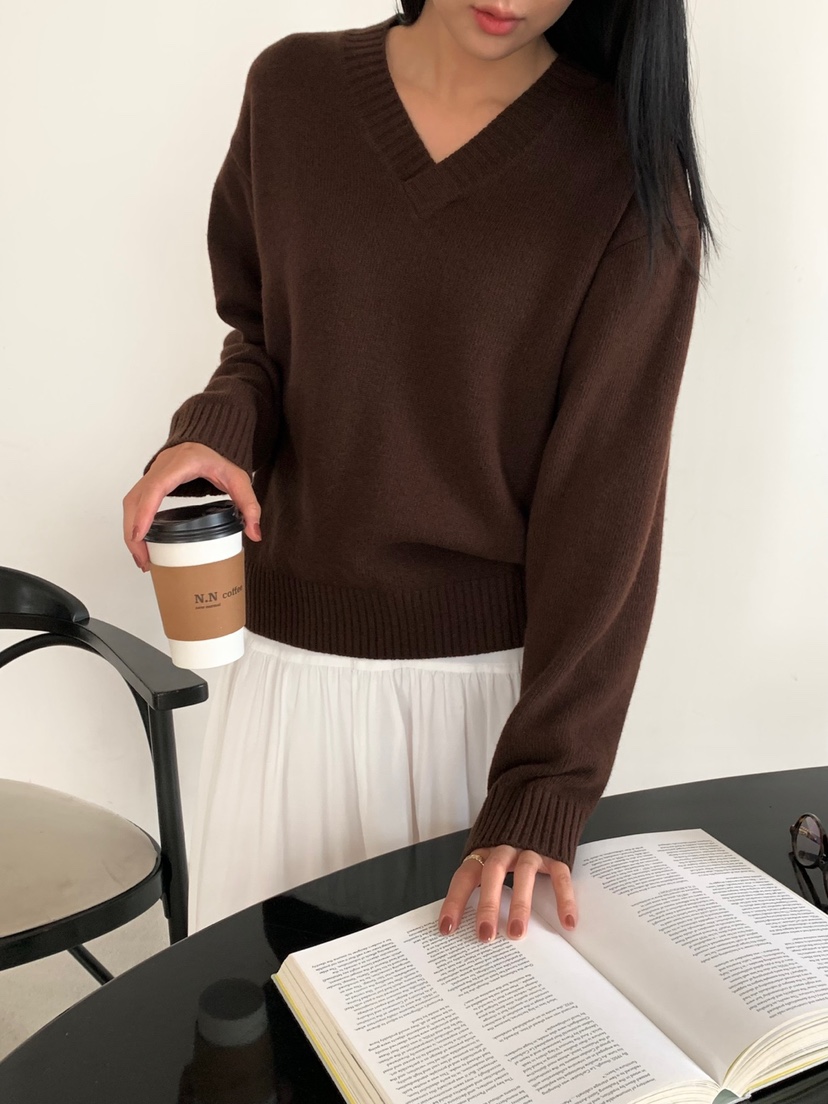 THE EYL韓國直郵女士新品休閑人氣推薦真品時尚熱賣針織衫THE EYL針織衫