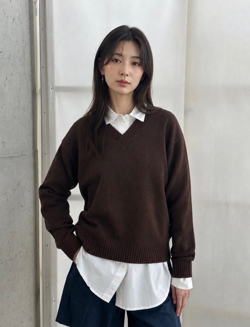 THE EYL韓國直郵女士新品休閑人氣推薦真品時尚熱賣針織衫THE EYL針織衫