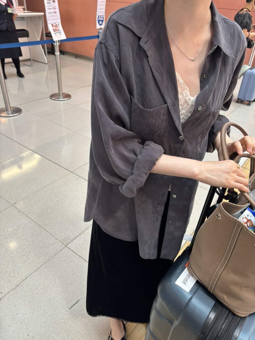 PERMISSION東大門實拍女士新款真品時尚休閑人氣襯衫蕾絲衫PERMISSION襯衫/蕾絲衫