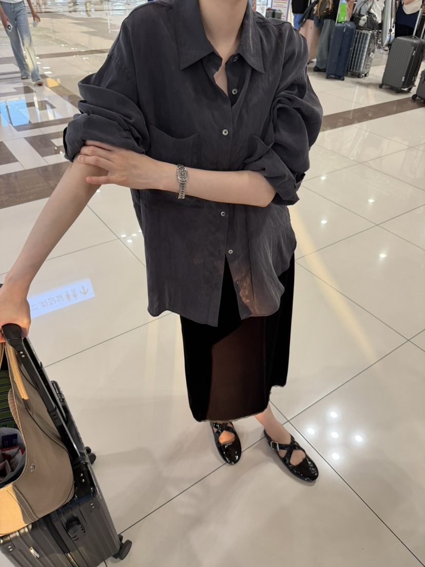 PERMISSION東大門實拍女士新款真品時尚休閑人氣襯衫蕾絲衫PERMISSION襯衫/蕾絲衫