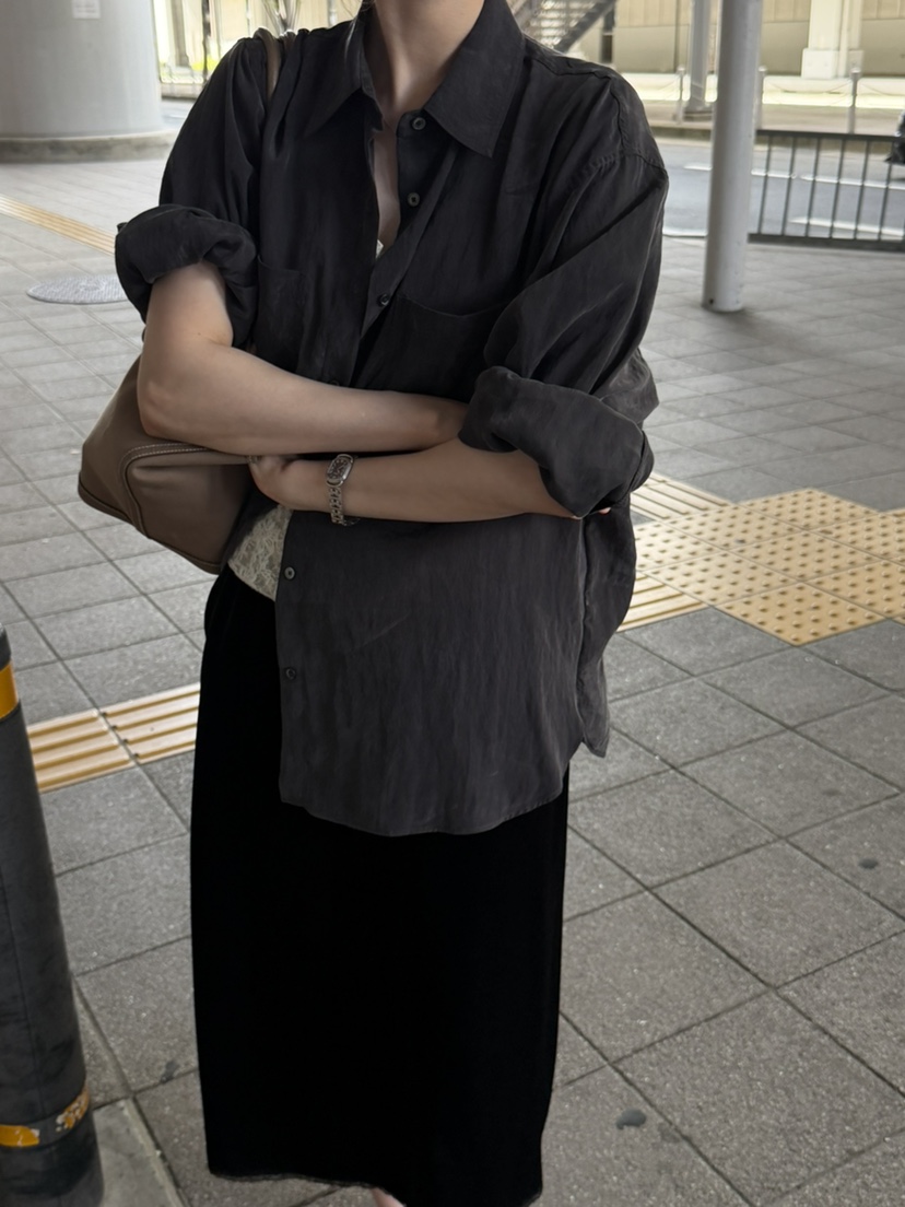 PERMISSION東大門實拍女士新款真品時尚休閑人氣襯衫蕾絲衫PERMISSION襯衫/蕾絲衫