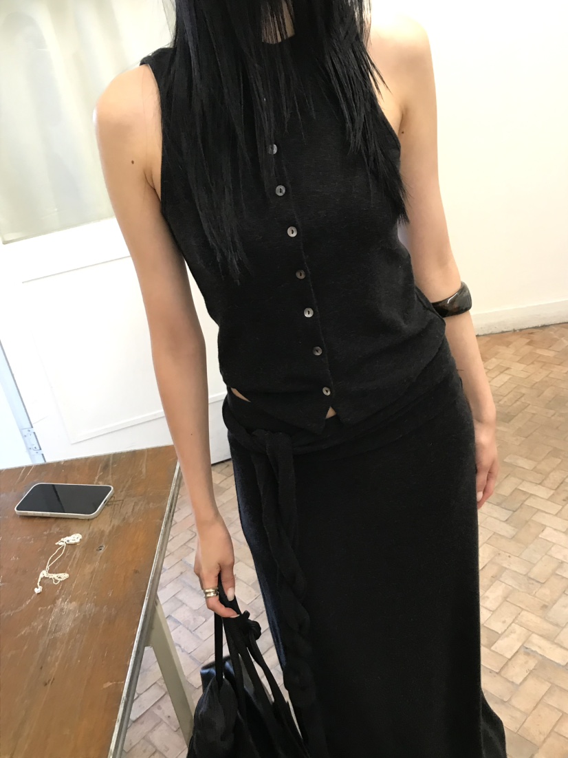 OVERK東大門實拍女裝新款熱賣推薦真品吊帶背心安哥拉兩面穿OVERK吊帶/背心