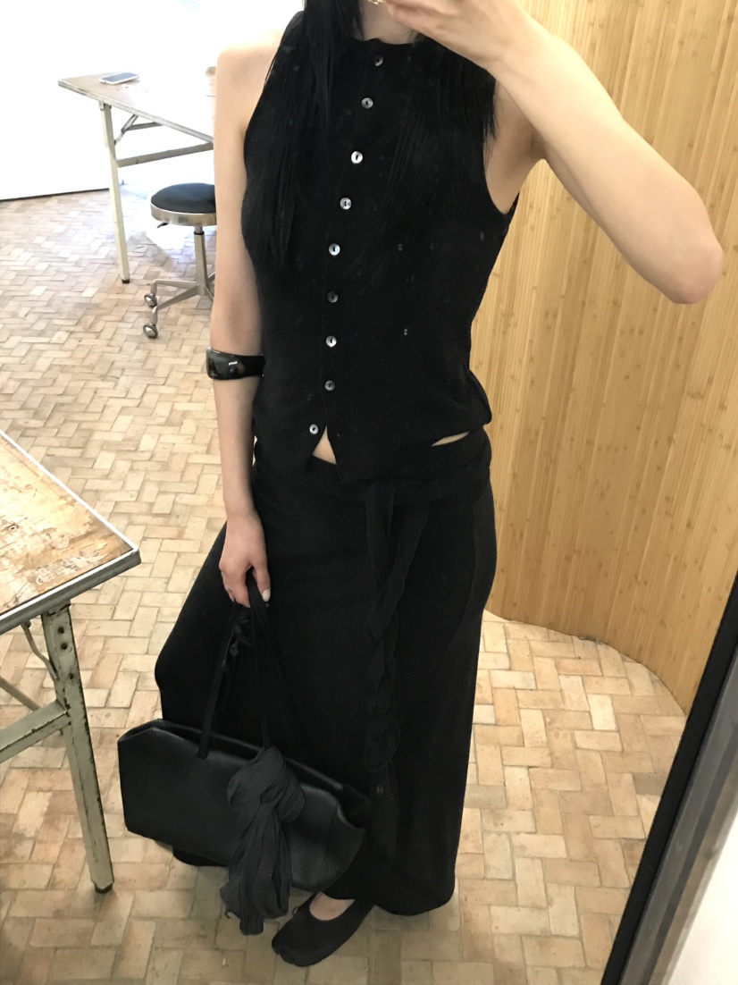 OVERK東大門實拍女裝新款熱賣推薦真品吊帶背心安哥拉兩面穿OVERK吊帶/背心