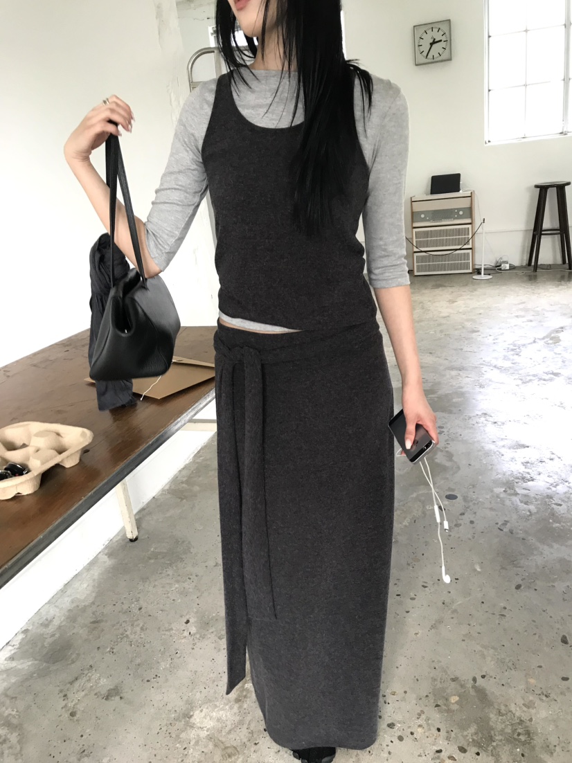 OVERK東大門實拍女裝新款熱賣推薦真品吊帶背心安哥拉兩面穿OVERK吊帶/背心