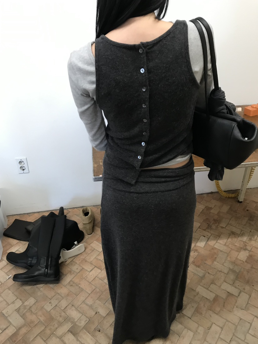 OVERK東大門實拍女裝新款熱賣推薦真品吊帶背心安哥拉兩面穿OVERK吊帶/背心