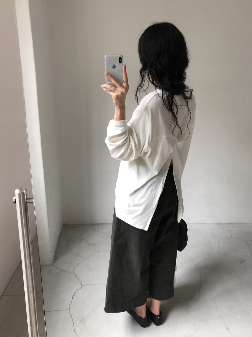 LE VASE韓國直郵女士新款推薦人氣休閑真品熱賣時尚長袖T恤LE VASE長袖T恤