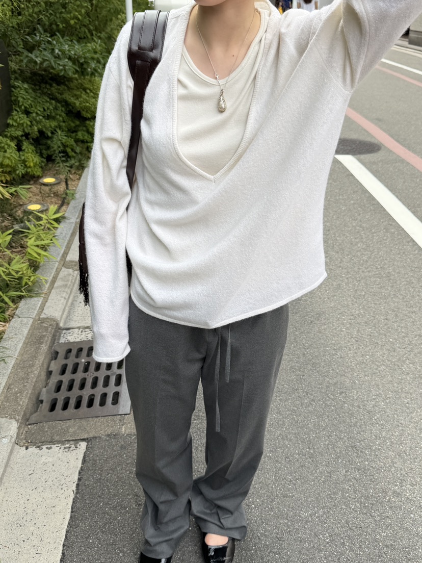 PERMISSION韓國代購女裝新品熱賣休閑時尚推薦真品針織衫V領PERMISSION針織衫