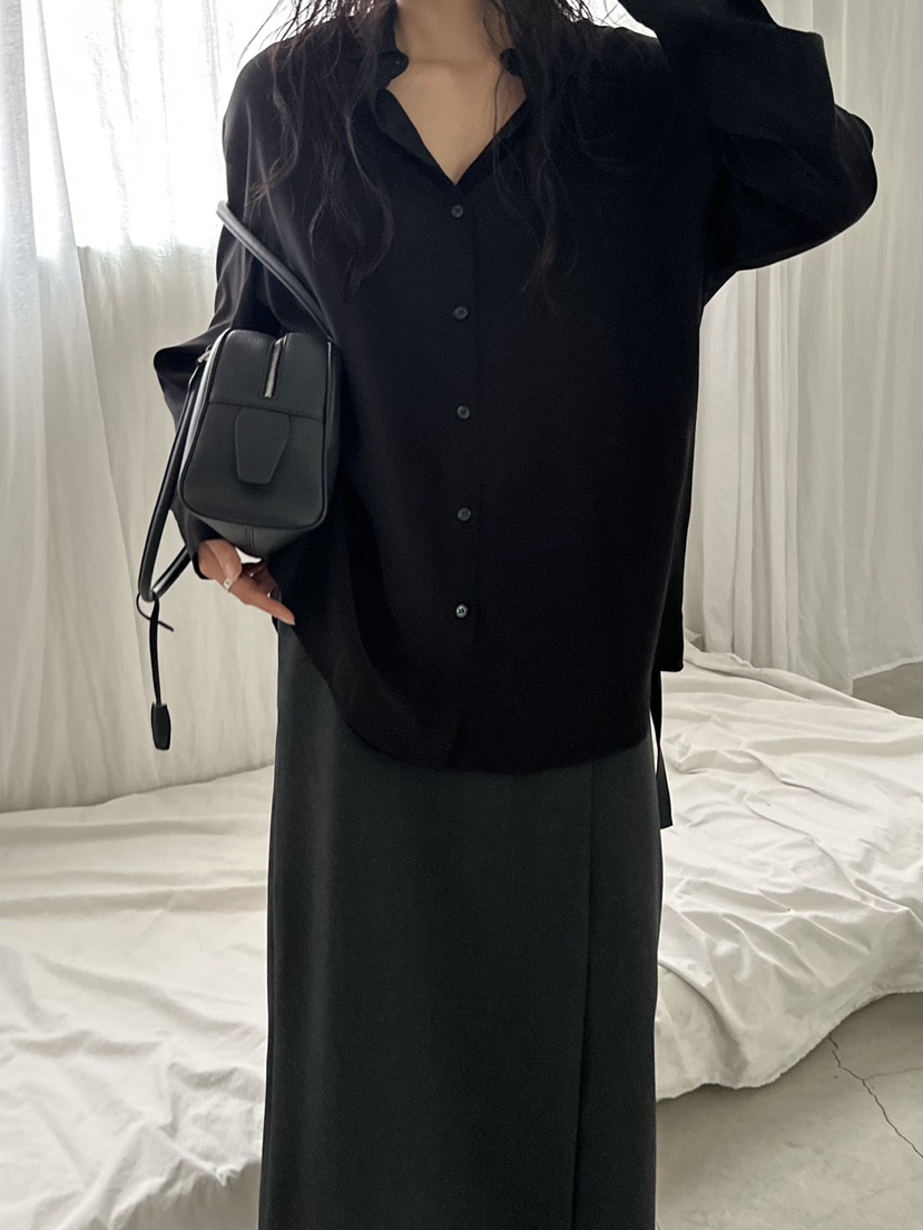 LE VASE東大門實拍女裝新品真品人氣時尚休閑襯衫蕾絲衫LE VASE襯衫/蕾絲衫
