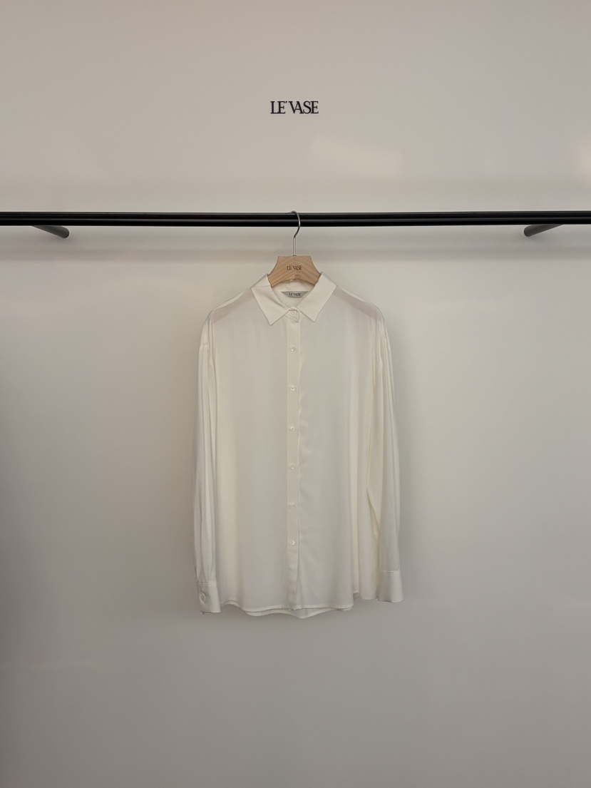 LE VASE東大門實拍女裝新品真品人氣時尚休閑襯衫蕾絲衫LE VASE襯衫/蕾絲衫