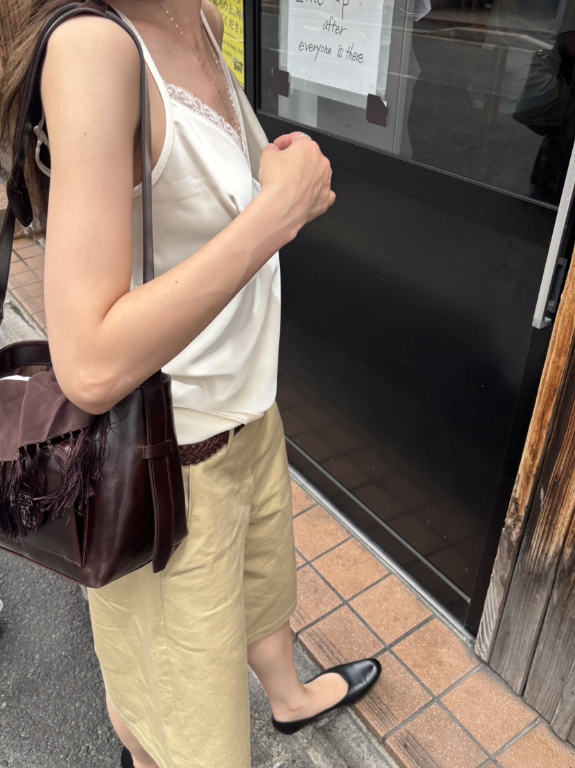 PERMISSION東大門直郵女士新品時尚人氣吊帶背心蕾絲無袖PERMISSION吊帶/背心