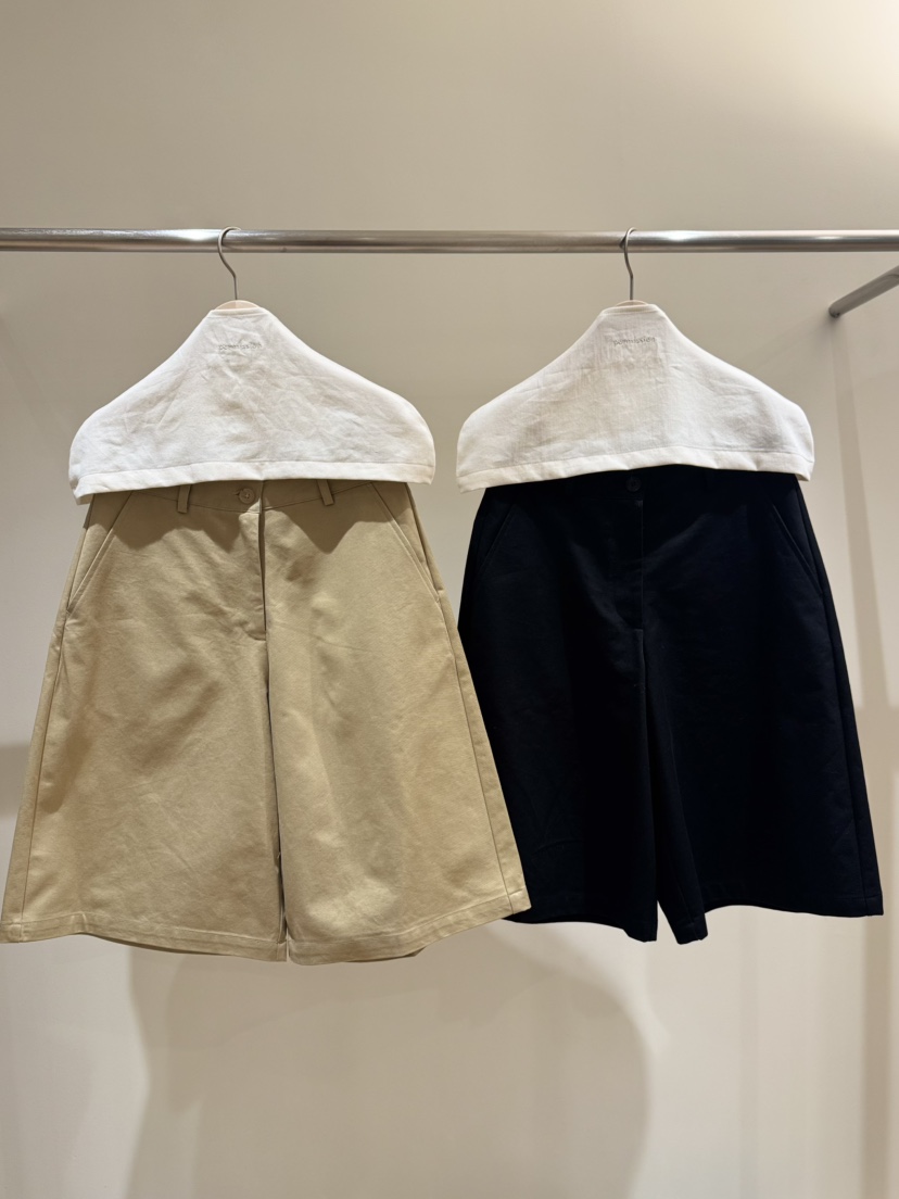 PERMISSION東大門代購女裝新款休閑熱賣推薦短褲不含腰帶PERMISSION短褲