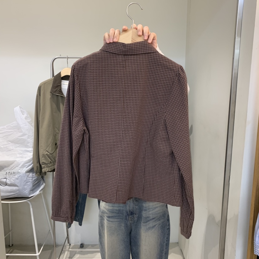 OUTRENE韓國代購女士新品時尚人氣休閑真品熱賣襯衫蕾絲衫OUTRENE襯衫/蕾絲衫