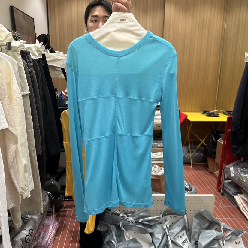 EEE東大門直郵女裝新品人氣真品休閑時尚熱賣推薦長袖T恤EEE長袖T恤圖色2