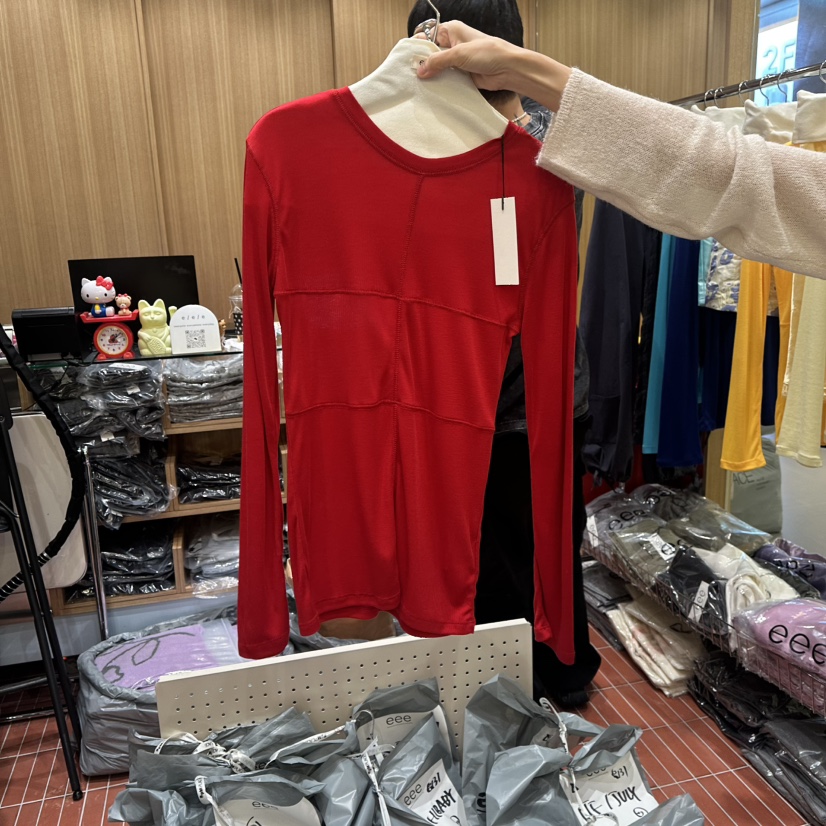 EEE東大門直郵女裝新品人氣真品休閑時尚熱賣推薦長袖T恤EEE長袖T恤圖色4