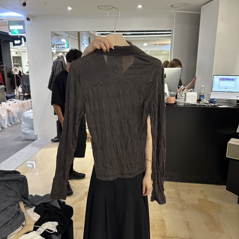 KOIVUE韓國代購女裝新款熱賣時尚休閑人氣真品推薦長袖T恤KOIVUE長袖T恤