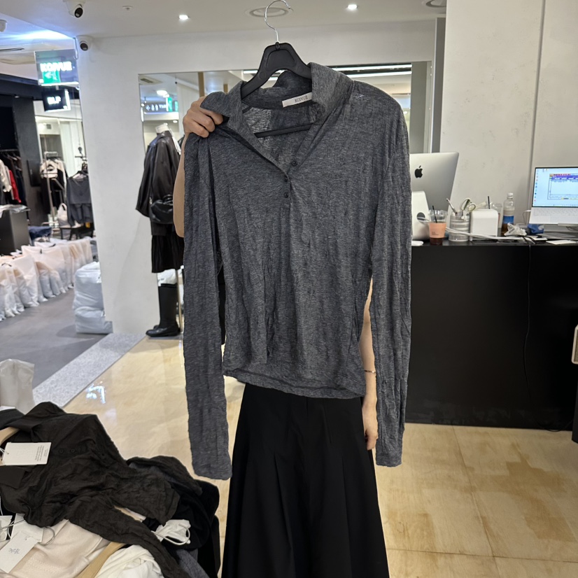 KOIVUE韓國代購女裝新款熱賣時尚休閑人氣真品推薦長袖T恤KOIVUE長袖T恤圖色1