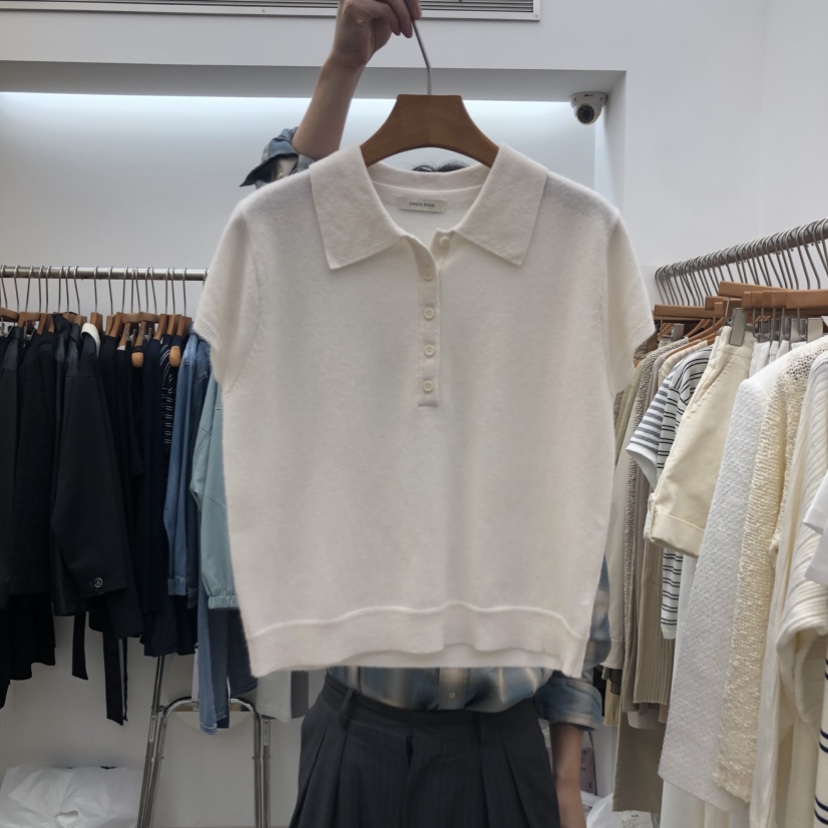 DRESS ROOM東大門代購女士新款推薦時尚休閑人氣真品T恤DRESS ROOMT恤圖色3