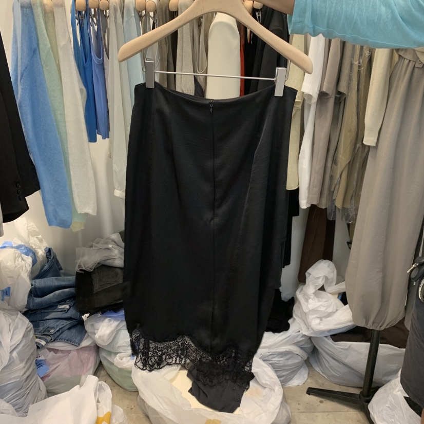 ORRD韓國直郵女士新款真品推薦休閑半身裙中短裙花朵蕾絲ORRD半身裙/中短裙