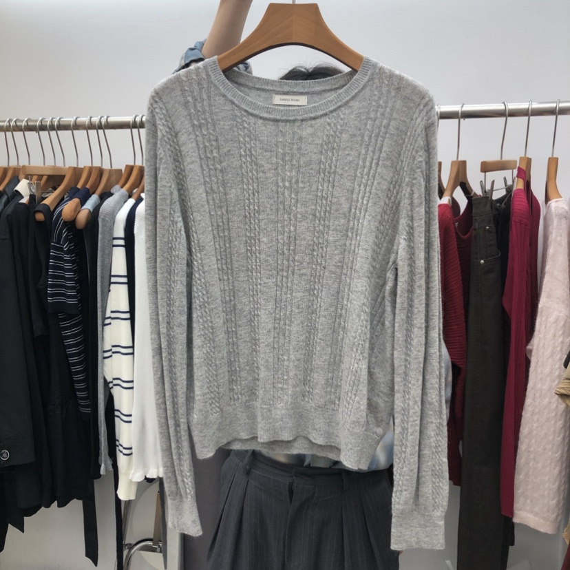 DRESS ROOM東大門直郵女士新款人氣推薦真品熱賣時尚針織衫DRESS ROOM針織衫圖色1