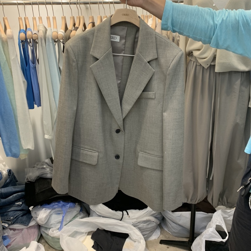 ORRD東大門代購女裝新款真品時尚休閑熱賣人氣西裝西服開衩ORRD西裝/西服圖色1米