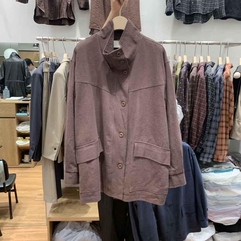 MADEMOISELL東大門實拍女裝新品推薦休閑時尚人氣夾克高領MADEMOISELL夾克圖色2