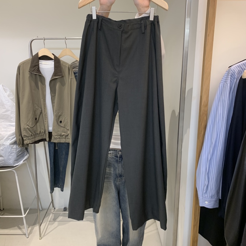 OUTRENE東大門代購女裝新品人氣熱賣推薦時尚真品休閑休閑褲OUTRENE休閑褲圖色2墨