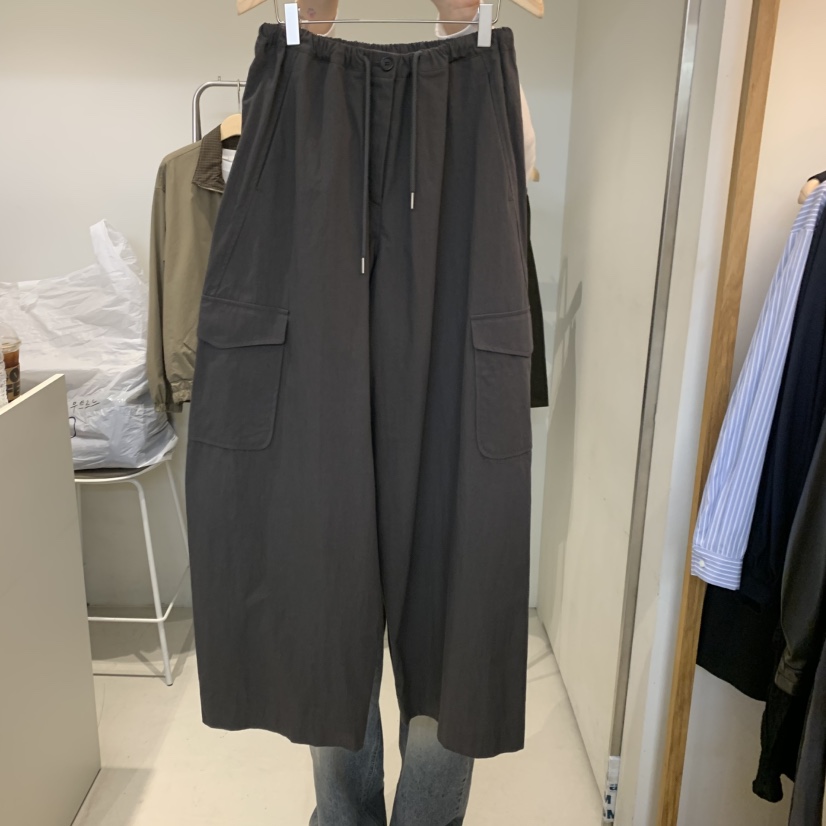 OUTRENE韓國代購女士新品人氣推薦真品熱賣時尚休閑休閑褲OUTRENE休閑褲圖色1墨