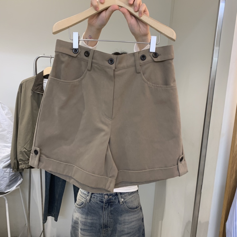 OUTRENE東大門代購女裝新品推薦熱賣人氣休閑時尚真品短褲OUTRENE短褲圖色1