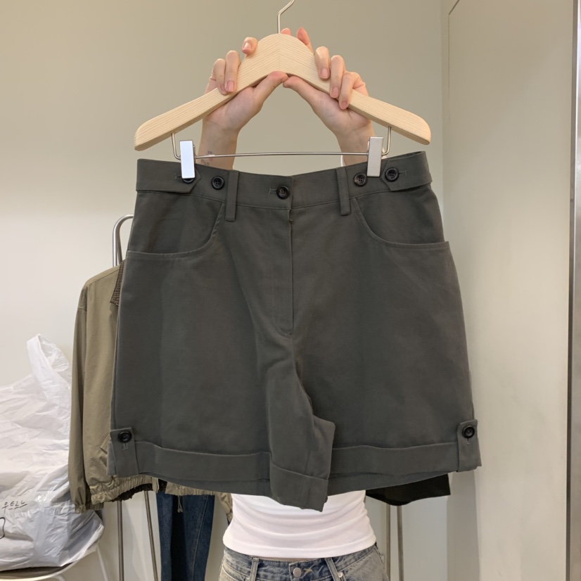 OUTRENE東大門代購女裝新品推薦熱賣人氣休閑時尚真品短褲OUTRENE短褲圖色2