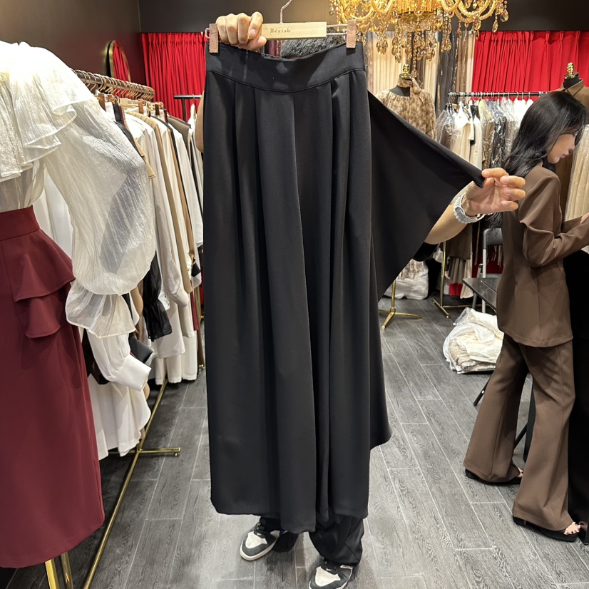 HERISH-HAUTE東大門代購女裝新款時尚人氣熱賣休閑褲褶邊HERISH-HAUTE休閑褲圖色2